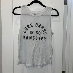 Spiritual Gangster Pure Barre Is So Gangster tank top